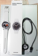 Samsung Galaxy Watch4 Classic SM-R895 46mm, silber, 1,5 Monate als, wie neu