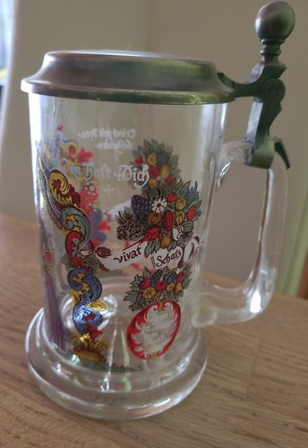 Wmf bierseidel mit bemalung - bierseidel,