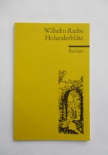 Wilhelm Raabe HOLUNDERBLÜTE