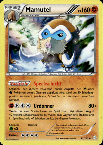 Pokemon tcg mamutel turbostart - tcg,