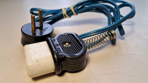 Vintage elektrokabel keramik - vintage,