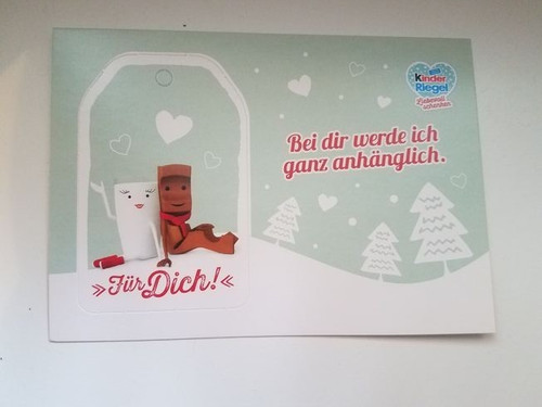 Edgar freecards kinder riegel - edgar,