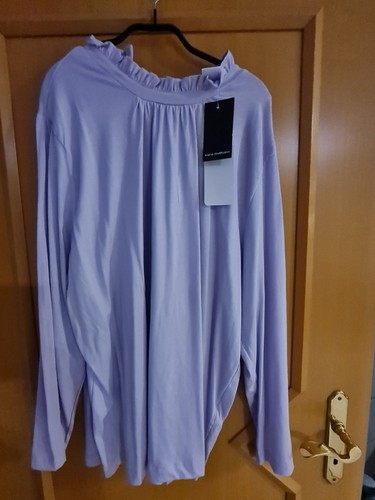 Stehkragen shirt lila sara - 54,