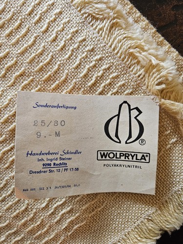 Ddr tischläufer handweberei - ddr,