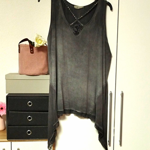 Tredy tunika top grau - grau, 46