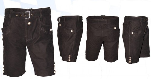 Kurze sportliche lederhose - sportliche,