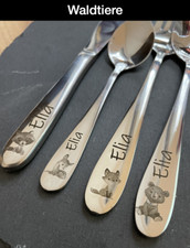 Kinderbesteck mit Gravur /