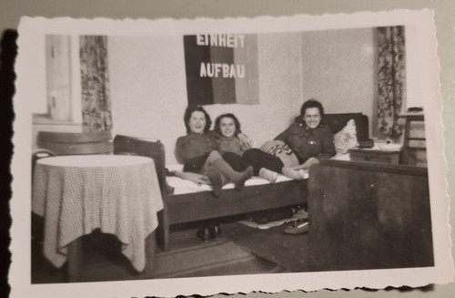 Vintage foto studentinnen - foto,
