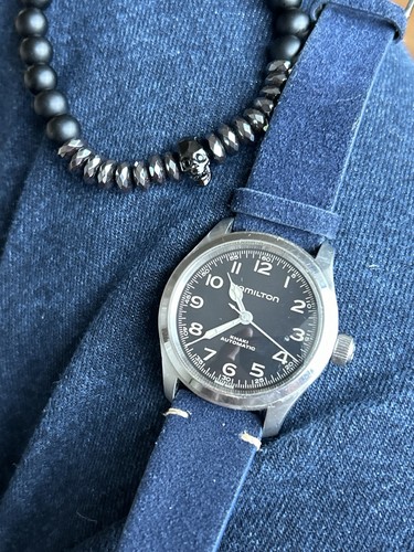 Uhrenarmband 20mm wildleder - 20mm,