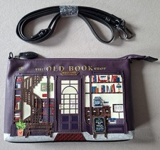 Handtasche von Vendula London "The Old Book Shop - Pouch Bag" NEU