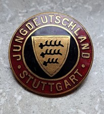 Original Jungdeutschland Stuttgart Badge · Mayer & Wilhelm · enamel pin