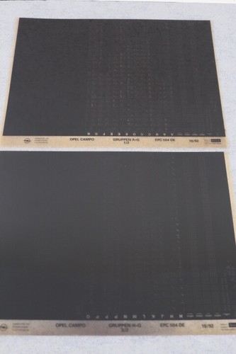 Opel campo ersatzteilkatalog - -,