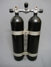 Tauchflaschen Doppelpack 8