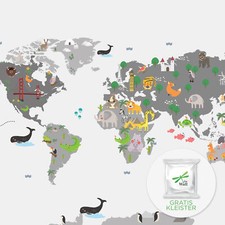 Fototapete WELTKARTE