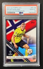 ERLING HAALAND 2021 TOPPS UCL