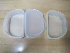 TUPPERWARE  kleines Frischekabinett Ergänzung,   3  hohe  Behälter