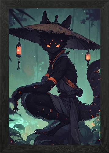 Anthropomorpher fuchs geist - anthropomorpher,