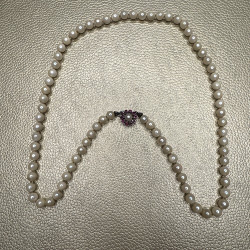 Perlen kette 585 - kette, karat