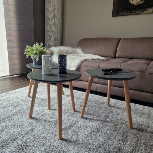 3er set wohnzimmertisch - 3er,