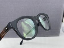ic Berlin Brille Herren Rund schwarz Panto Glen groß L  NP:499€