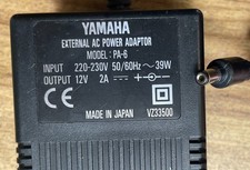 Yamaha PA-6 12V DC 2A Netzteil