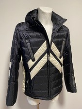 #889 Bogner Daunen Skijacke Herren "RUVEN-D" Gr.52/L -Schwarz/Weiß- UVP:1499.-