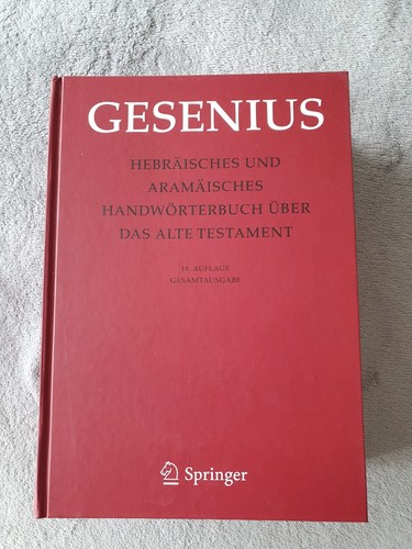 Gesenius aufl - 18.,