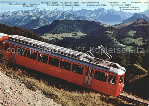 Zahnradbahn vitznau rigi bahn - vitznau-rigi-bahn,