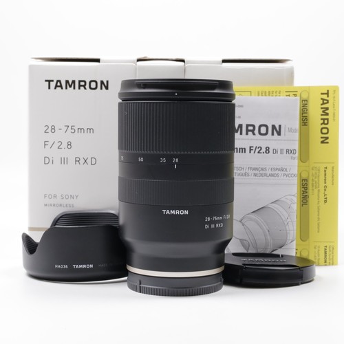 Tamron 75mm 8 - f/2.8, di