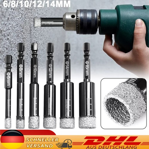 Diamant bohrer - 6x,
