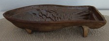 333❚ antike Backform aus Ton, ein Fisch, von ca. 1920-1940