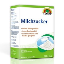 Sunlife Milchzucker 500g Pulver