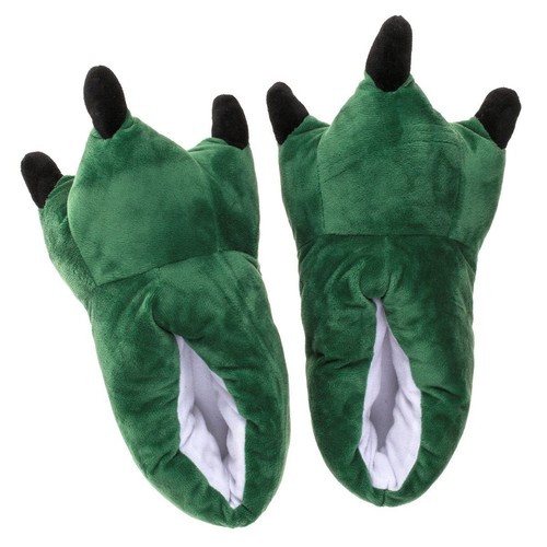 Dinosaurier kuschel hausschuhe - dinosaurier,