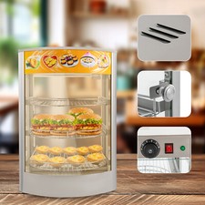 Warmhaltevitrine - 3 Ablagen -