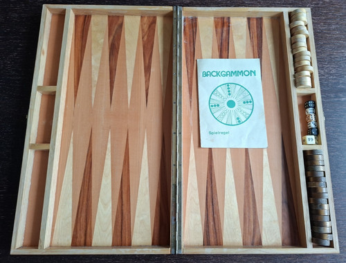 Backgammon aus holz 48 - backgammon, ×