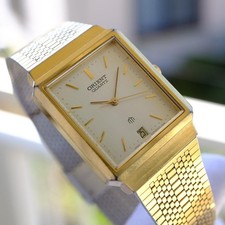 Orient Quarz Armbanduhr Gold