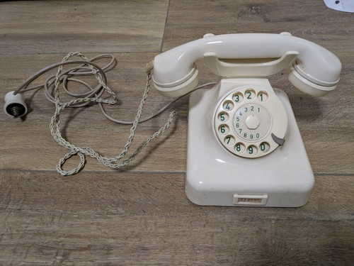 Vintage bakelit telefon mit - vintage,