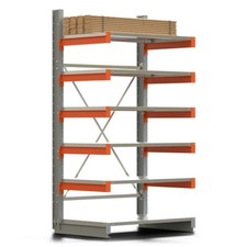 Kragarmregal, einseitig