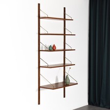 Midcentury Teak & Messing