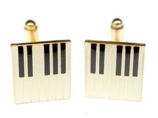 Manschettenknöpfe Tastatur Piano Orgel Manual Klaviatur (MB)