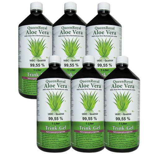 Queenroyal aloe vera - vera, trinkgel