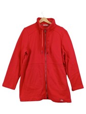 CECIL Damen Fleecejacke Rot Gr. 42/XL Sportlich Freizeit Uni
