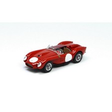GFCC 1/64 Scale Ferrari 250 Testa Rossa Red/White Diecast Model Toy 8cm long