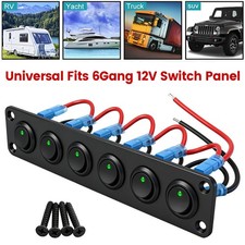 6 Gang LED Schaltpanel