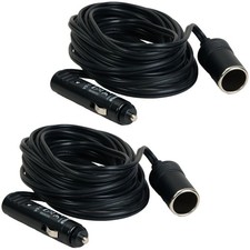 2x Hama 6m Zigarettenanzünder