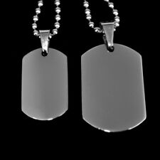 Partnerkette Edelstahl DOGTAG