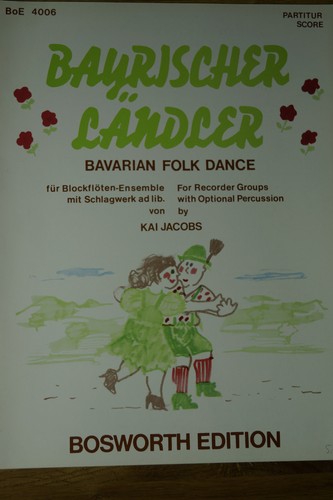 Noten bayrischer ländler - noten,,