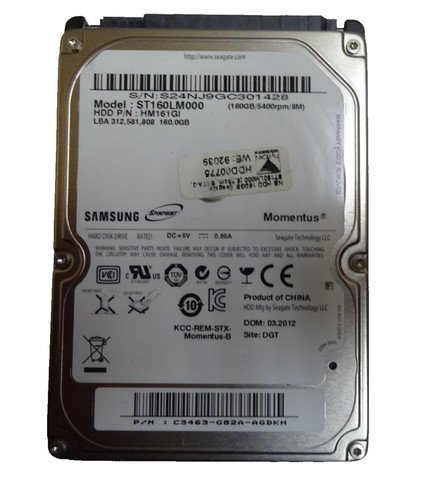 160 sata samsung st160lm000 - gb,