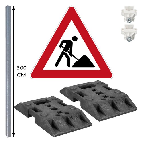 Achtung baustelle set mit - achtung, baustelle-set,