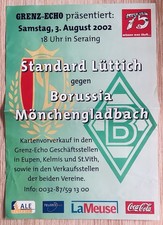 Plakat 2002 Standard Lüttich